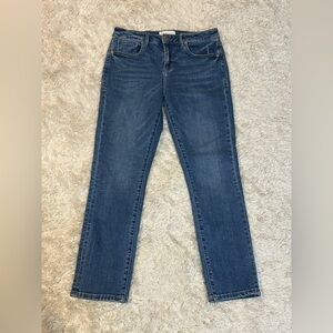 Dear John High Rise Blaire Straight Leg Jeans